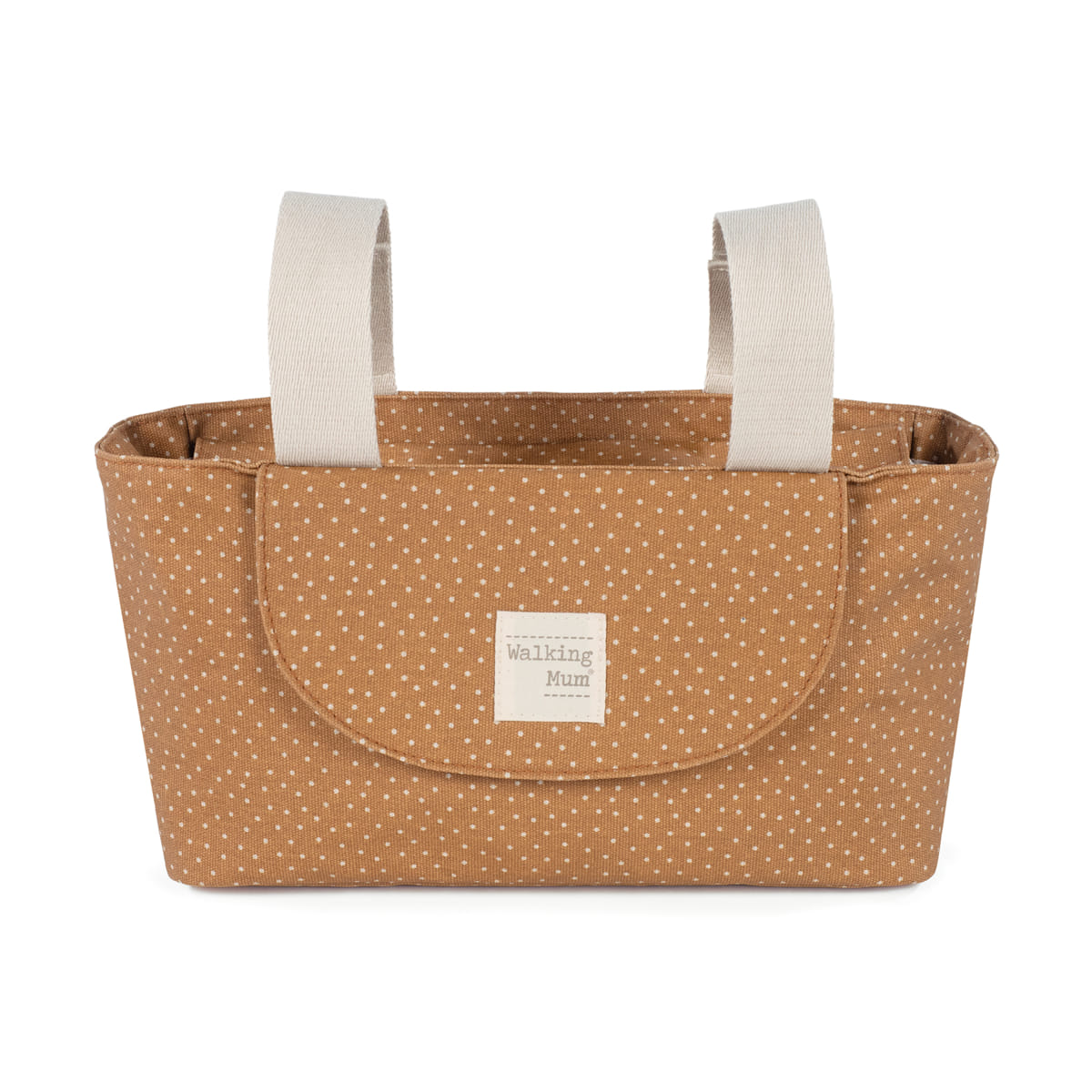 Walking Mum - Organizer passeggino Pois Poppy Cannella
