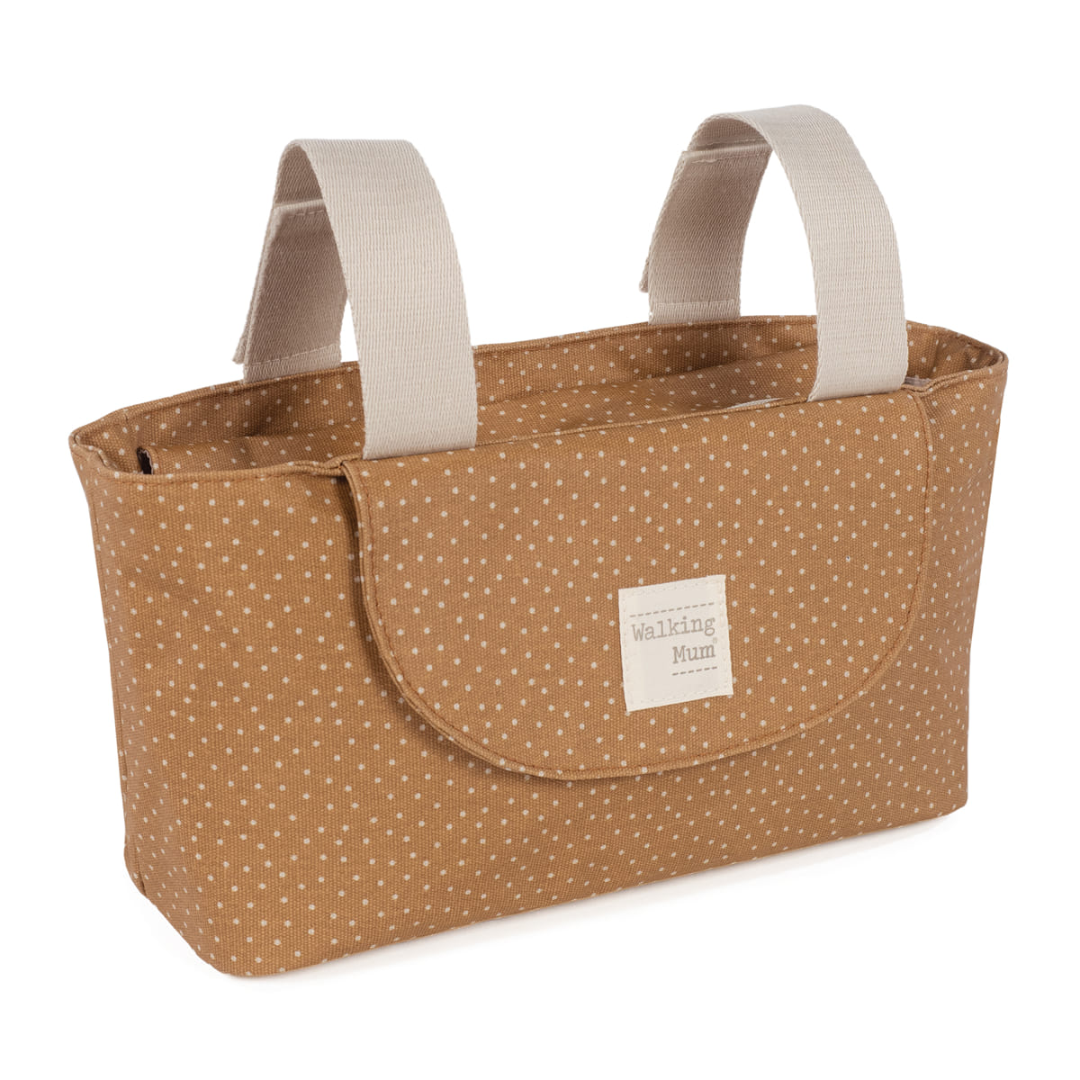 Walking Mum - Organizer passeggino Pois Poppy Cannella