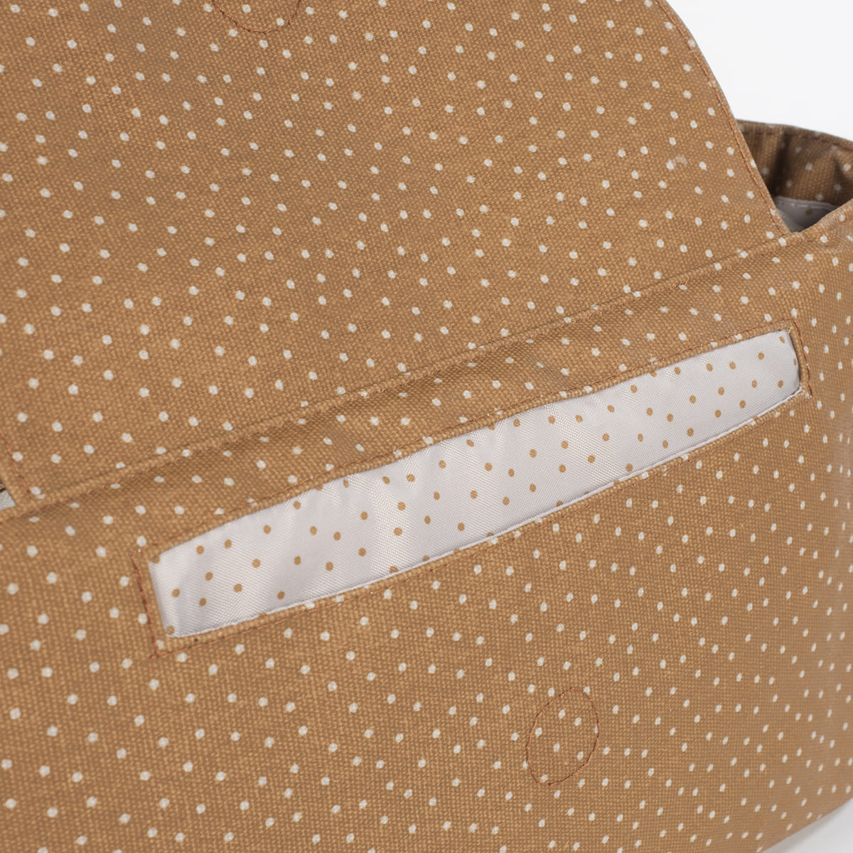 Walking Mum - Organizer passeggino Pois Poppy Cannella