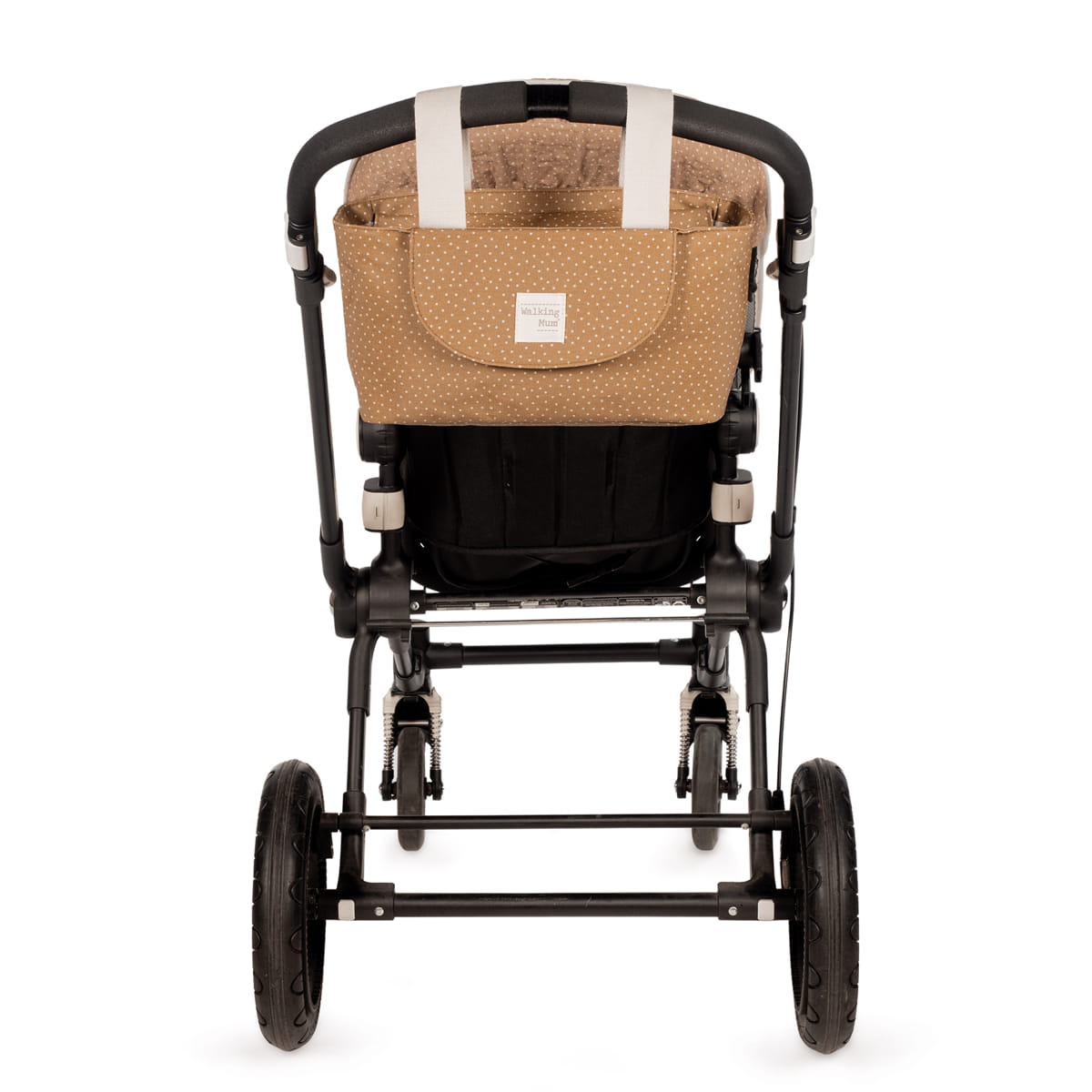 Walking Mum - Organizer passeggino Pois Poppy Cannella
