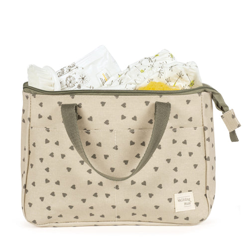 Walking Mum - Beauty cuori poppy muschio