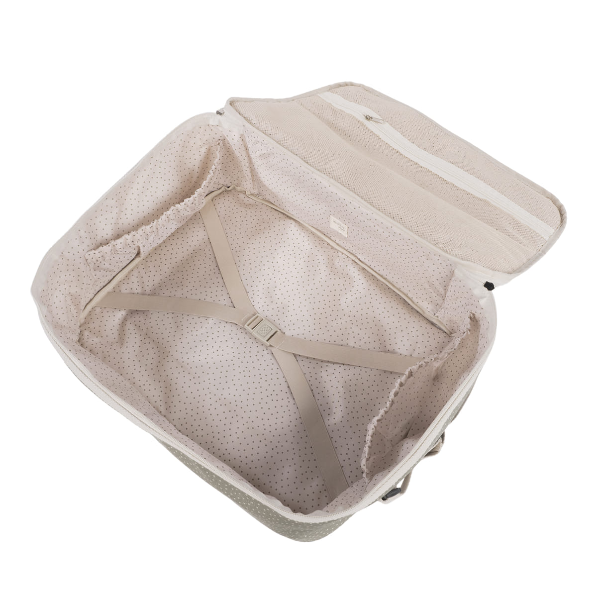 Walking Mum - Valigia pois poppy muschio