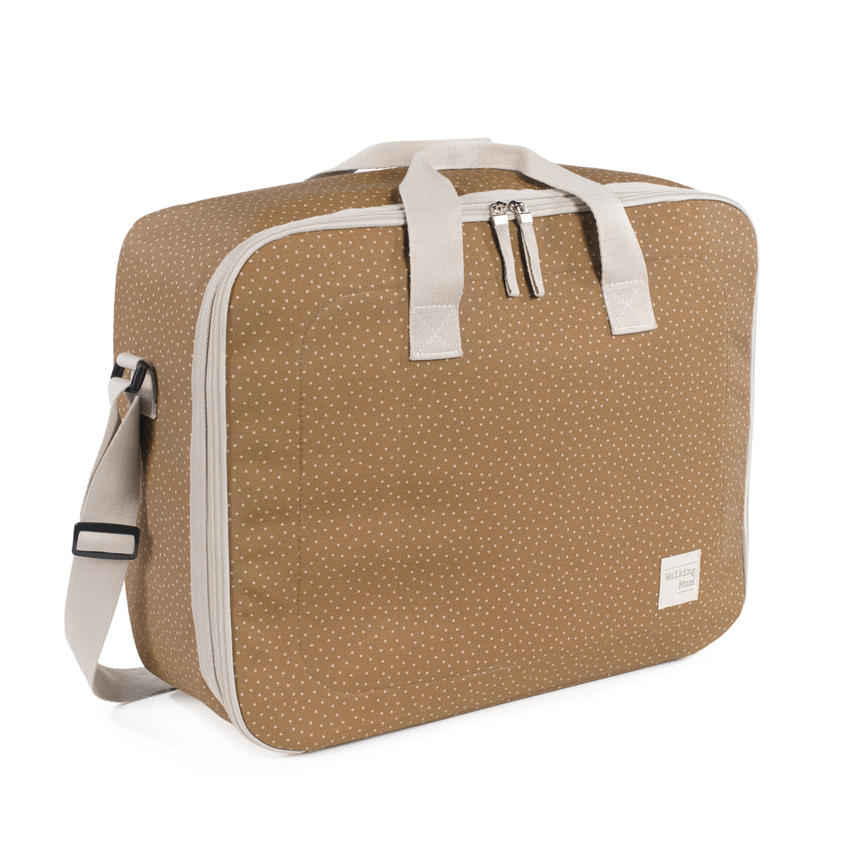 Walking Mum - Valigia pois poppy cannella