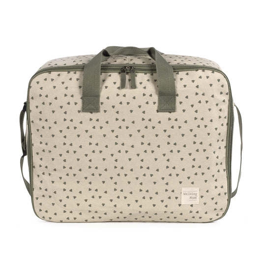 Walking Mum - Valigia Cuori Poppy Muschio