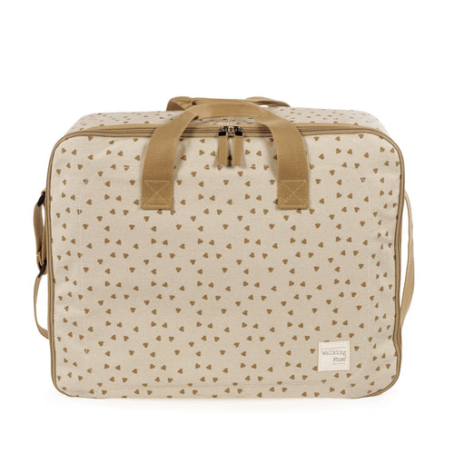 Walking Mum - Valigia cuori poppy cannella
