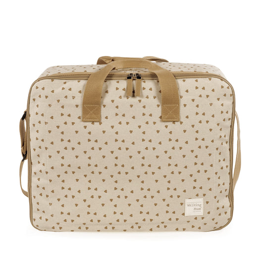 Walking Mum - Valigia cuori poppy cannella
