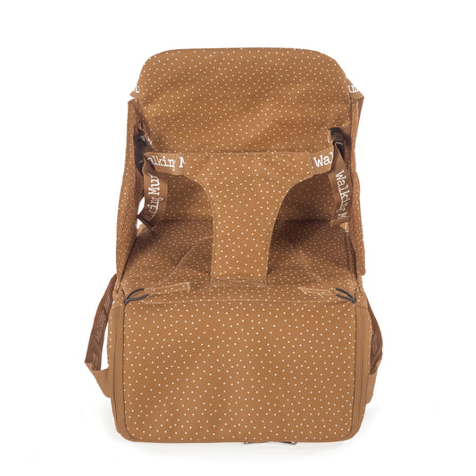 Walking Mum - Seggiolone Portatile Pois Poppy Cannella