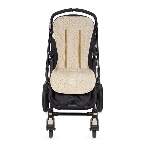 Walking Mum - Materassino passeggino cuori poppy cannella