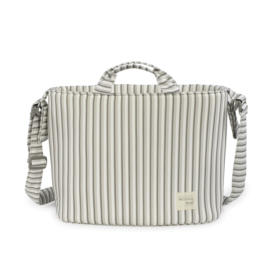 Walking Mum - Borsa fasciatoio Botton Strisce