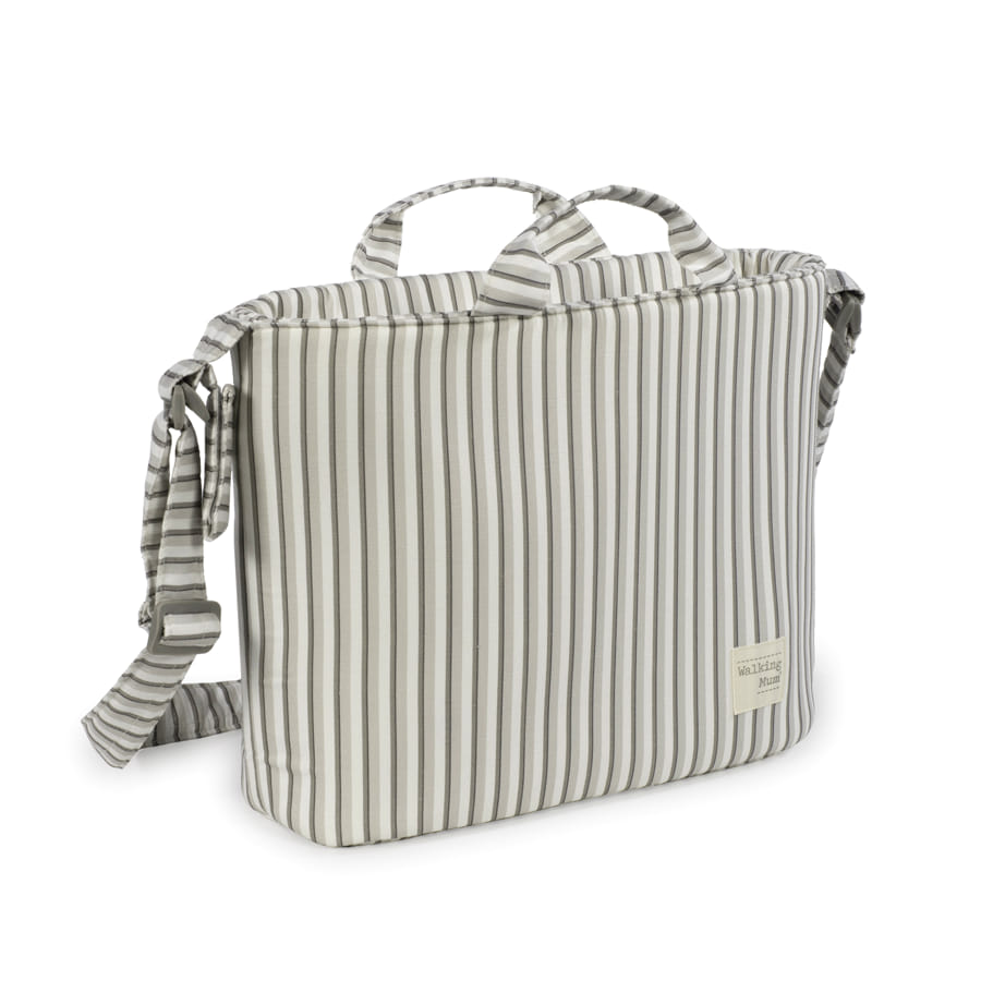 Walking Mum - Borsa fasciatoio Botton Strisce