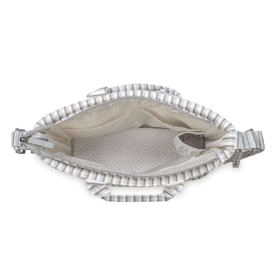 Walking Mum - Borsa fasciatoio Botton Strisce