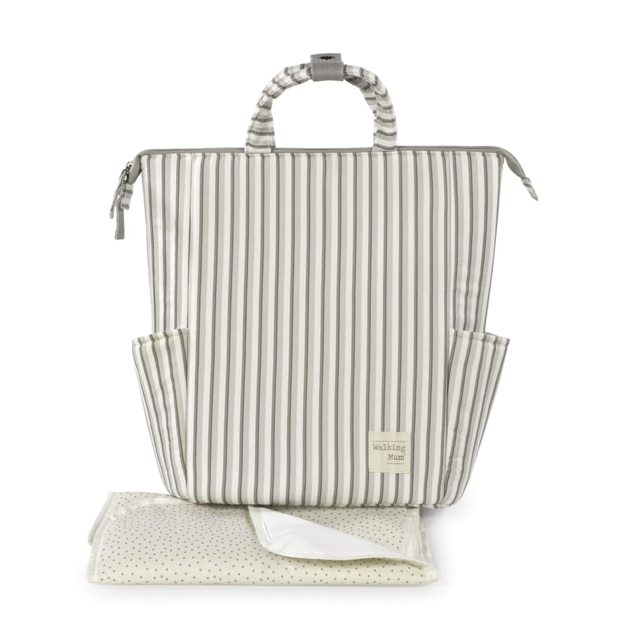 Walking Mum - Zaino passeggino Botton Strisce
