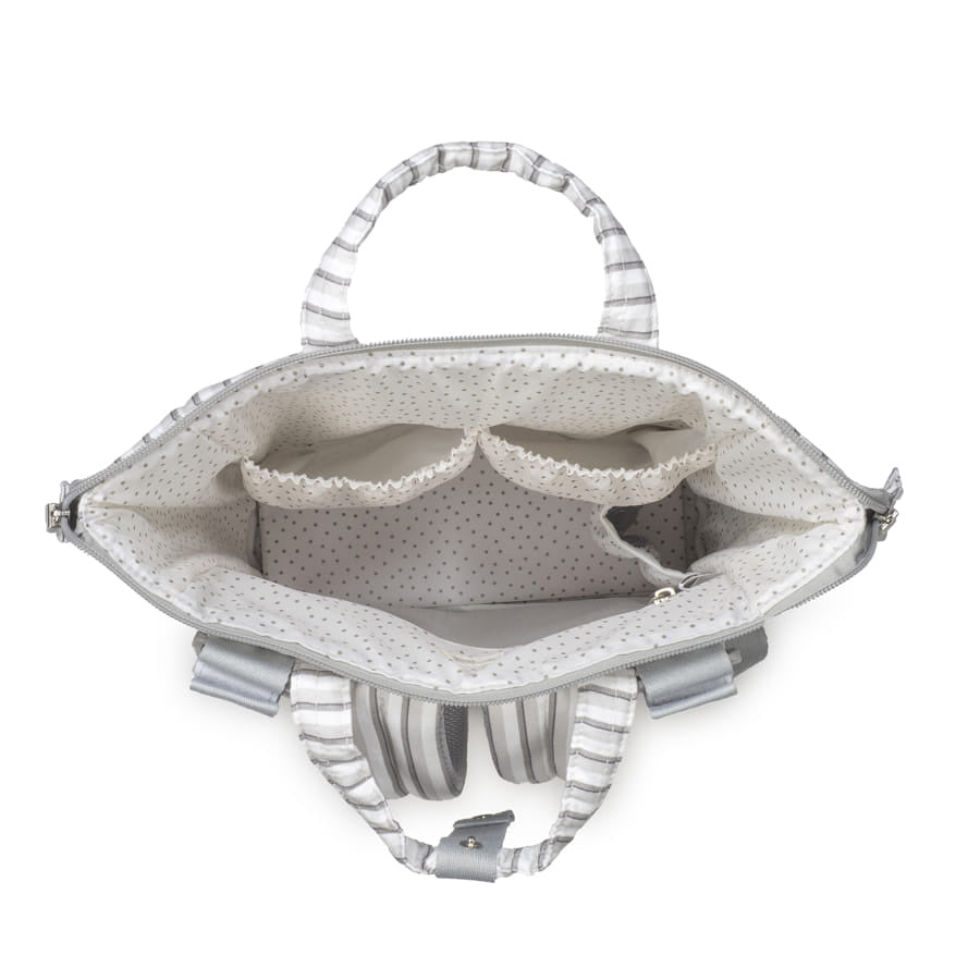 Walking Mum - Zaino passeggino Botton Strisce