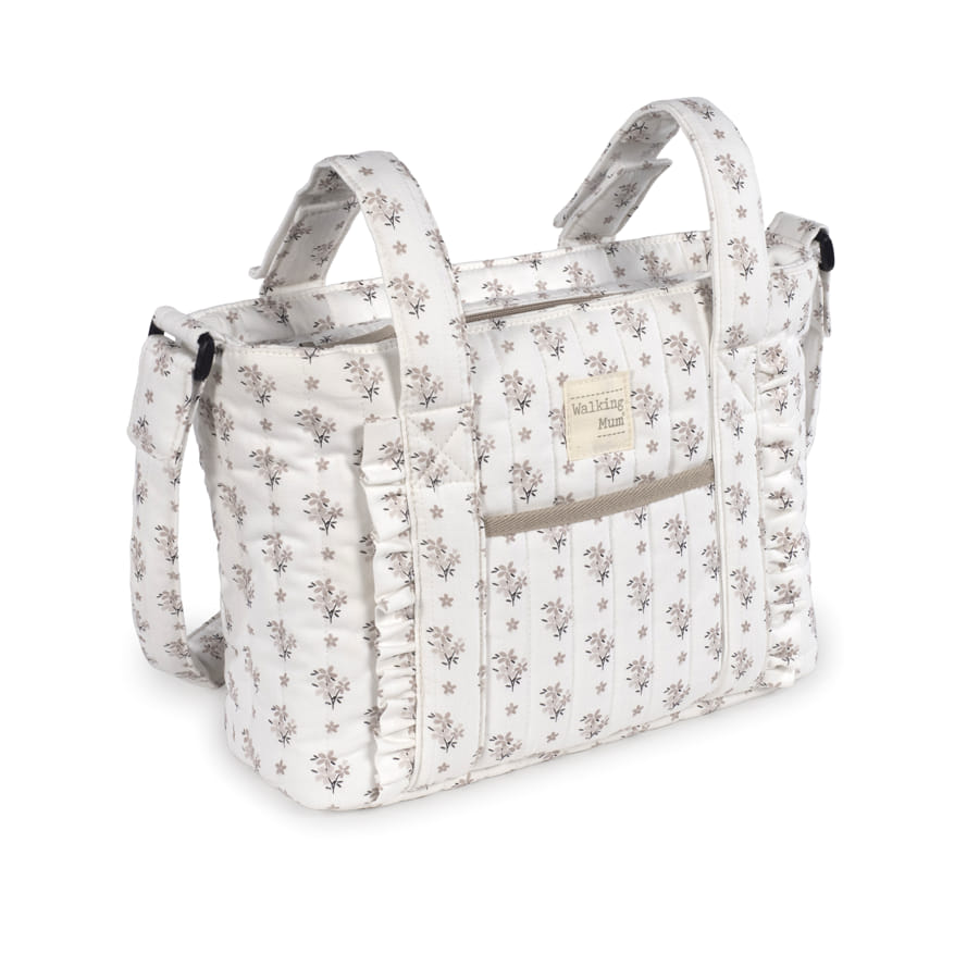 Walking Mum - Borsa Crossbody botton fiori