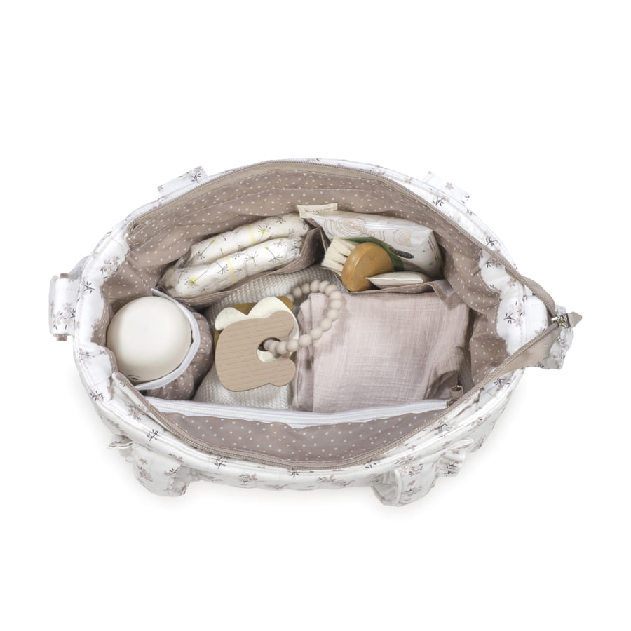 Walking Mum - Borsa Crossbody botton fiori