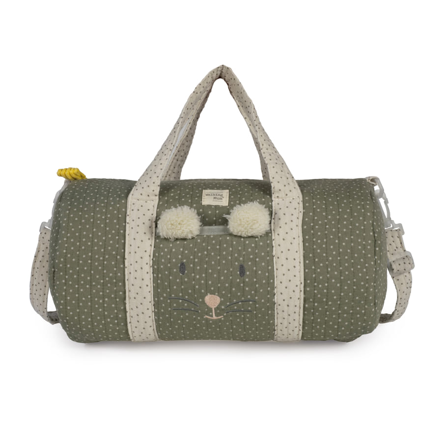 Walking Mum - Borsa weekend mouse poppy moss