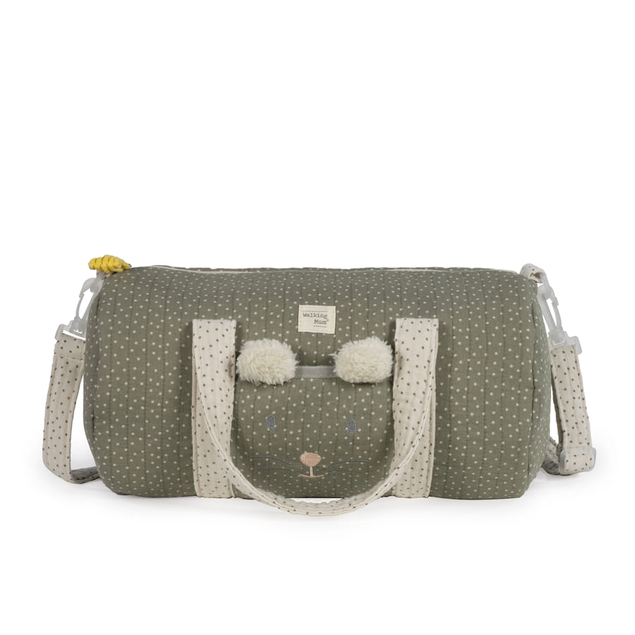 Walking Mum - Borsa weekend mouse poppy moss