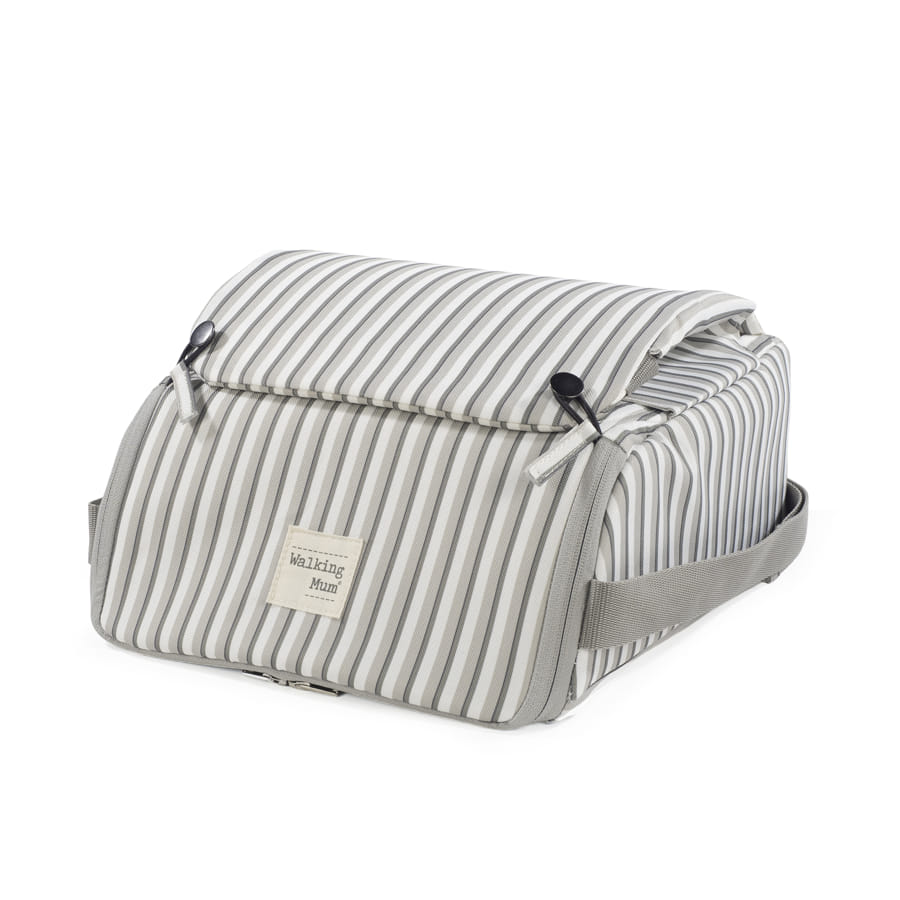 Walking Mum - Seggiolone portatile botton strisce