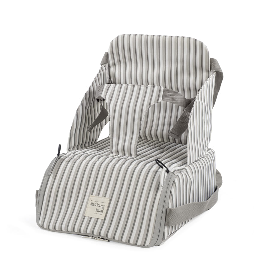 Walking Mum - Seggiolone portatile botton strisce