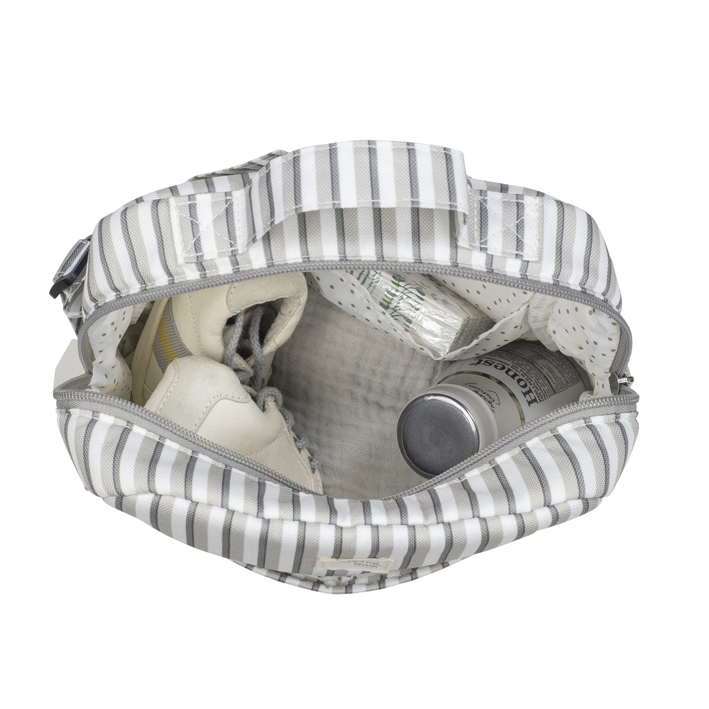 Walking Mum - Zaino kids Botton strisce