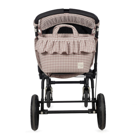 Walking Mum - Borsa fasciatoio Praliné Vichy Moka