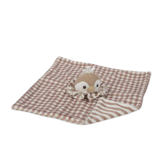 Walking Mum - Doudou pinguino Praliné Moka