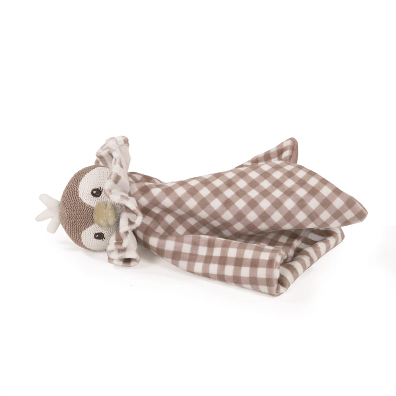Walking Mum - Doudou pinguino Praliné Moka