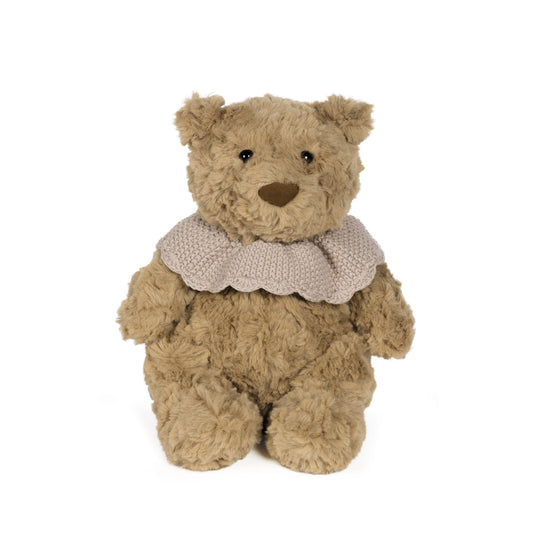 Walking Mum - Peluche orsetto in tricot rosa