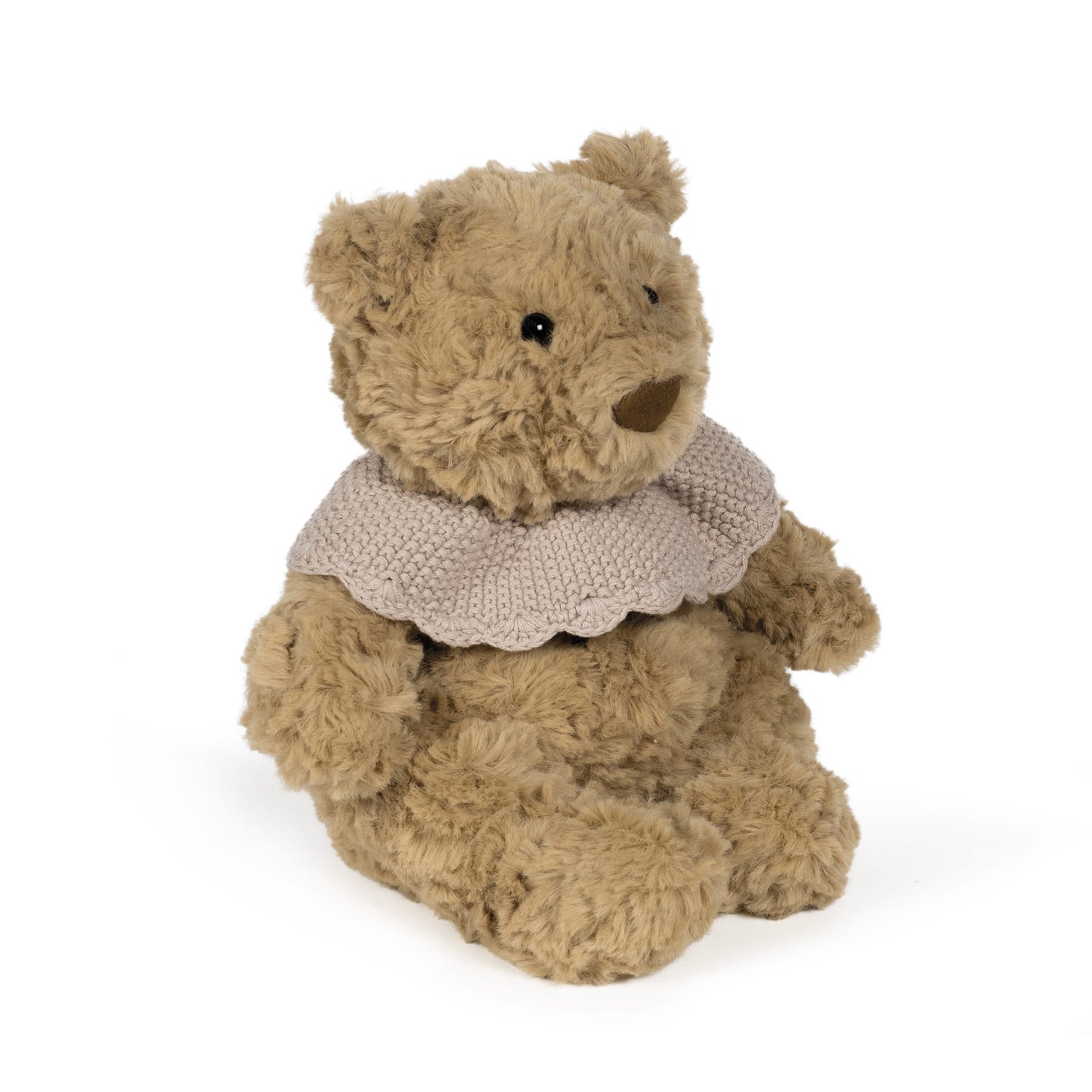 Walking Mum - Peluche orsetto in tricot rosa