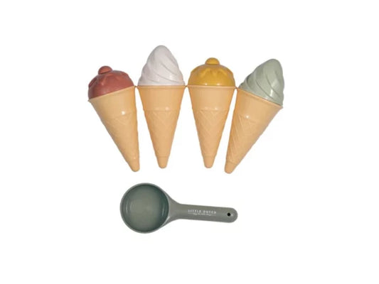 Little Dutch - Set da spiaggia gelato 9pz