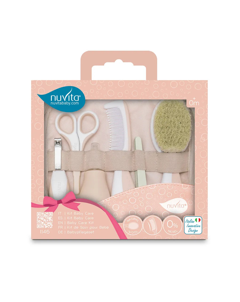 Nuvita - Kit igiene regalo english  rosa