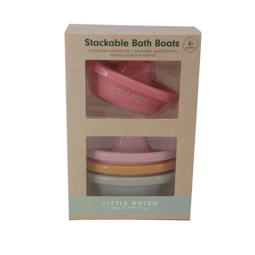 Little Dutch - Barchette da bagno rosa