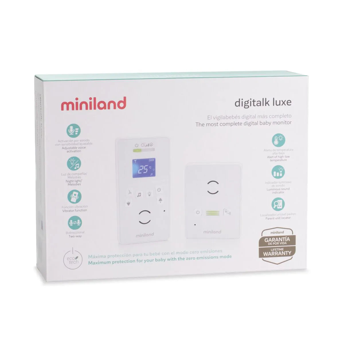 Miniland - Monitor Digitalk luxe