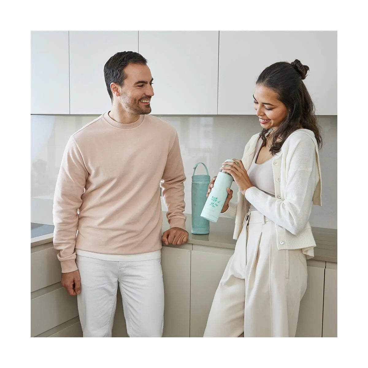 Miniland - Thermos per liquidi menta da 500ml