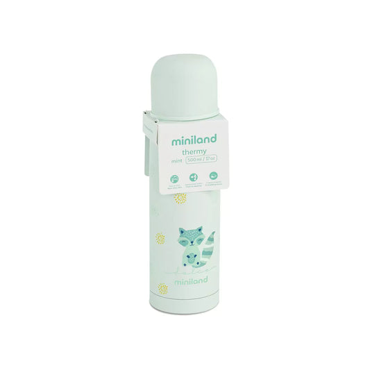 Miniland - Thermos per liquidi menta da 500 ml