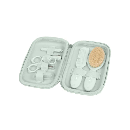 Miniland - Beauty-case con 6 accessori menta