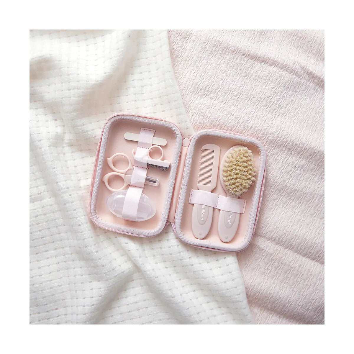 Miniland - Beauty-case con 6 accessori candy