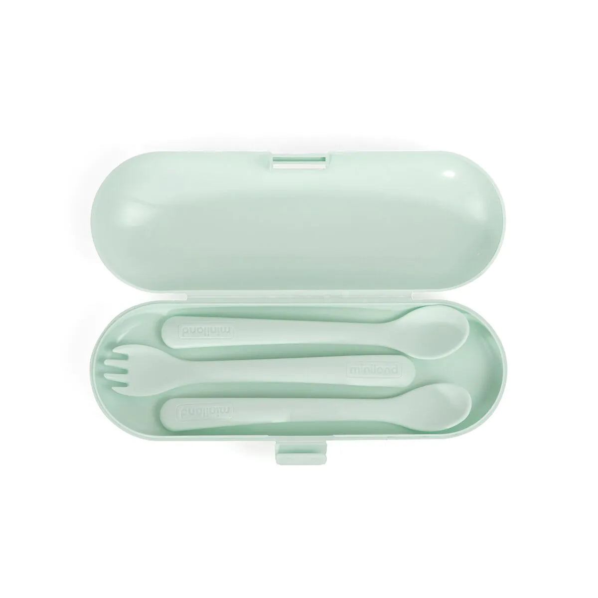 Miniland - Set di posate Menta