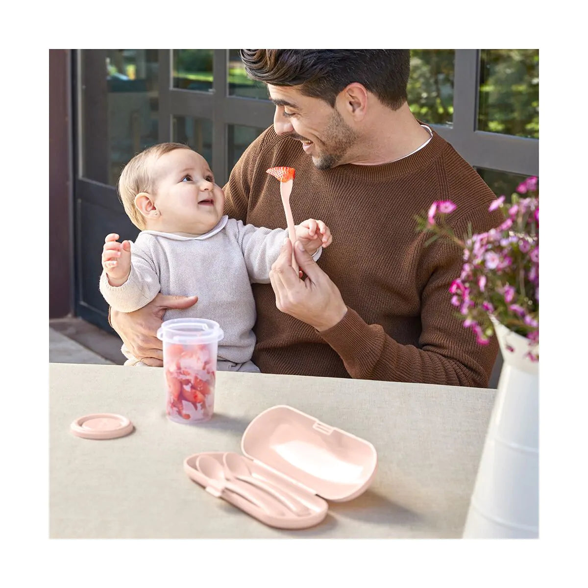 Miniland - Set di posate Candy