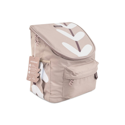 Miniland - Zaino termico grande crema