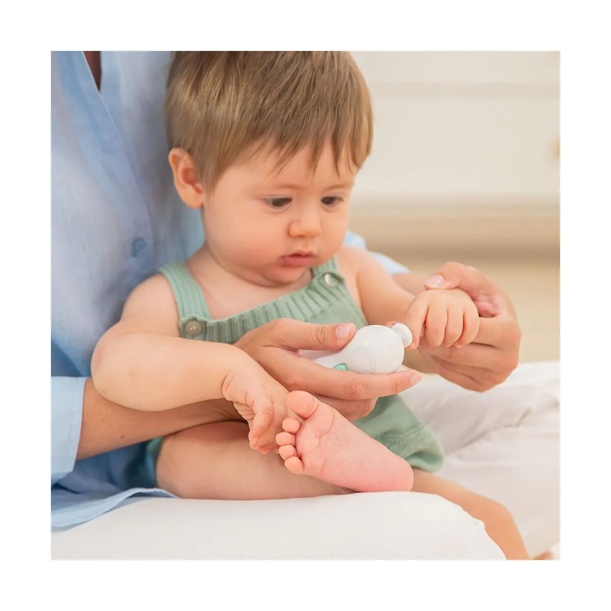 Miniland - Tagliaunghie elettrico baby nail trimmer