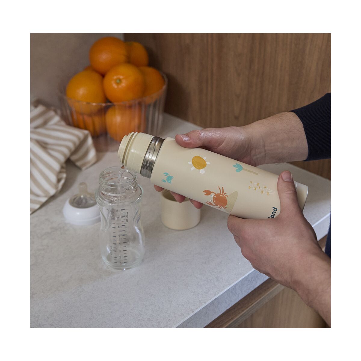 Miniland - Thermos per liquidi crabsy da 500ml