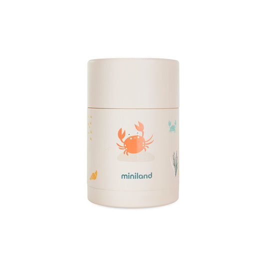 Miniland - Thermos portapappa Crabsy 600ml