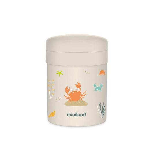Miniland - Thermos portapappa Crabsy 700ml