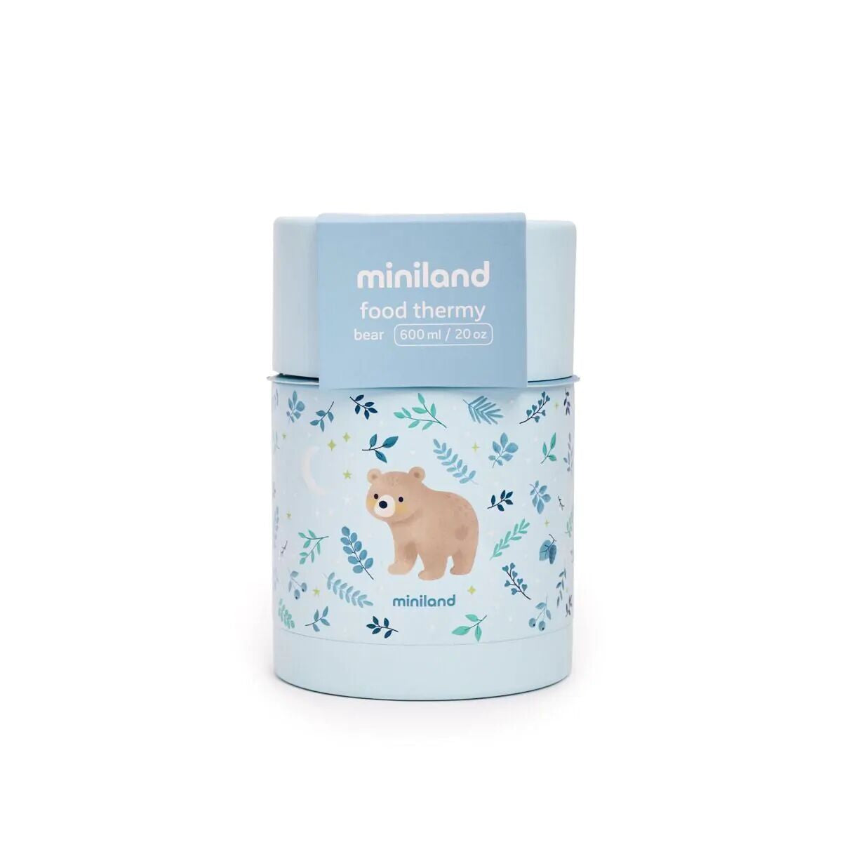 Miniland - Thermos portapappa Bear da 600ml