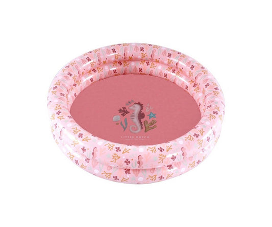 Little Dutch - Piscina gonfiabile 80cm, ocean rosa