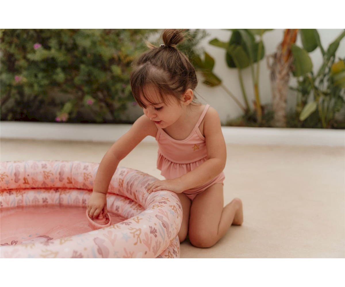 Little Dutch - Piscina gonfiabile 80cm, ocean rosa