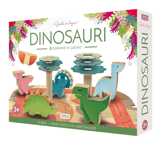Sassi Junior - Giochi in legno, I dinosauri