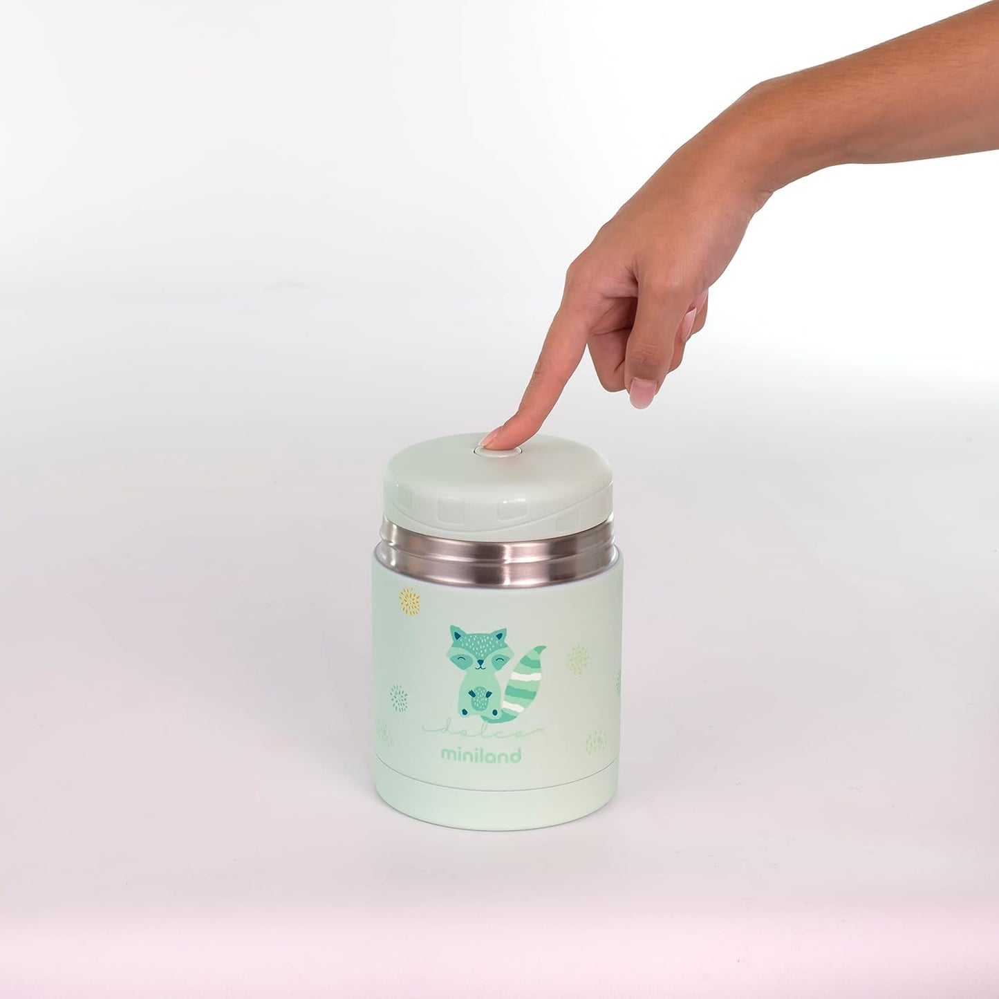 Miniland - Thermos portapappa menta da 700ml