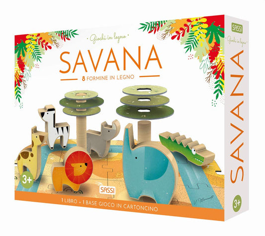Sassi Junior - Giochi in legno, La savana